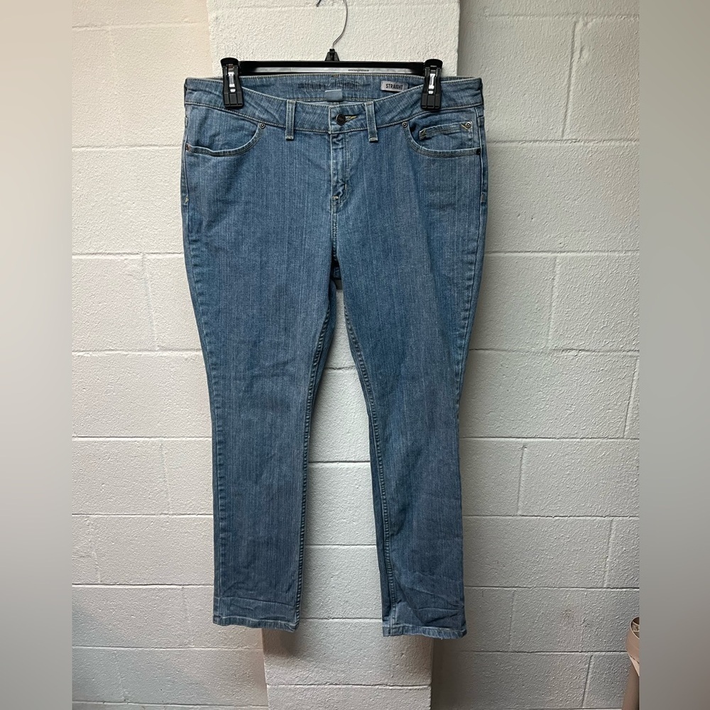 Harley Davidson Blue Straight Leg Jeans Timeless Style. Size 32